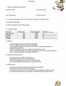 Guia de porcentajes Sexto año básico
