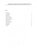 Lenguaje de programación VisualBasic