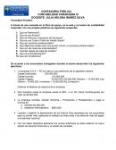Contaduria pública Contabilidad financiera III
