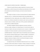 COMENTARIO DE GESTIÓN FINANCIERA Y EMPRESARIAL