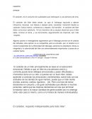 LA IMPORTANCIA DEL CARÁCTER DEL LÍDER ” EL CARÁCTER ES LA MITAD DEL DESTINO” GRASSERIE