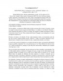 La contingencia del yo