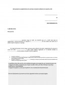 Demanda de cumplimiento de contrato.