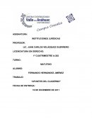 APUNTES DE INSTITUCIONES JURIDICAS.