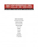 Ensayo Psicoanalítico.