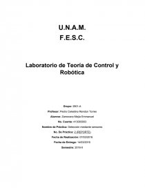 Laboratorio de Teoría de Control y Robótica. Página 1