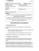Desde lo competitivo, donde se relaciona con el concepto de riesgo. Una cartera es aquella que dispersa el riesgo.