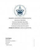 Proyecto de investigación Cadena de suministros
