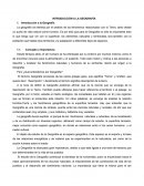 Introducción a la Geografía.