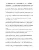 DESAVANTATGES DEL COMERÇ ELECTRÒNIC