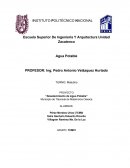 Proyecto de Abastecimiento de Agua Potable
