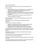 Nivel de organización celular.