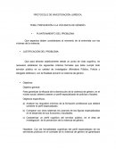 Ejemplo de protocolo de investigación.