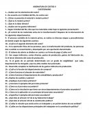 ¿El control de los materiales antes de la transformación?