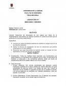 Fisica mecanica: Mediciones y error