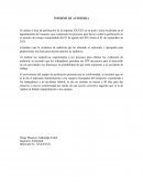 INFORME DE AUDITORIA. PRESENTACION DE CONCLUSIONES A LA GERENCIA