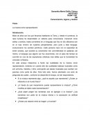 La Musica como Representación