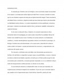 Se entiende que el hombre como ser biológico y ente social desde siempre ha necesitado de un espacio