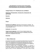 Trabajo Práctico Nº 2- Planificación de una Materia