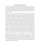 Ensayo Filosofía: Las Ideas Platónicas.