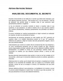 ANALISIS DEL DOCUMENTAL EL SECRETO.