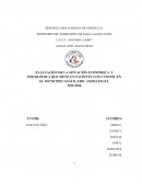 EVALUACIÓN DE LA SITUACIÓN ECONÓMICA Y PSICOLÓGICA QUE TIENE UN PACIENTE CON CÁNCER EN EL MUNICIPIO ANACO, EDO. ANZOATEGUI.