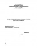 IMPACTO DEL ENTORNO ECONÓMICO EN EMPRESAS A NIVEL DE PRODUCCIÓN Y DISTRIBUCIÓN.
