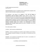 Desistimiento de demanada civil