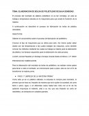 ELABORACION DE BOLSA DE POLIETILENO DE BAJA DENSIDAD