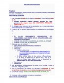 Escuelas Administrativas.