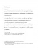 Perfil de Proyecto con explicación
