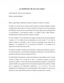 La maldición de ser una mujer