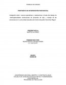 Propuesta de intervención psicosocial.