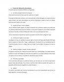 Proceso de fabricación del producto. El proceso para el ensamble de libretas es el siguiente