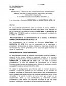 Informe de atestiguamiento