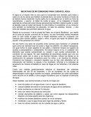 INICIATIVAS DE MI COMUNIDAD PARA CUIDAR EL AGUA