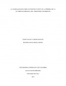 LA GLOBALIZACION COMO FACTOR INFLUYENTE EN LA PÉRDIDA DE LA AUTORIDAD SOBERANA DEL TERRITORIO COLOMBIANO