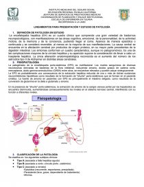 Fisiopatologia encefalopatia hepatica. Página 1