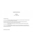 Planificacionde 5º grado