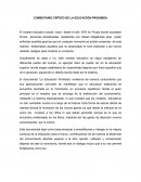 COMENTARIO CRÍTICO DE LA EDUCACIÓN PROHIBIDA