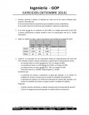 Ejercicios GOP