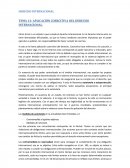 Aplicación coercitiva del derecho internacional