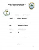 Lípidos de los alimentos
