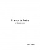 El amor de Fedra- análisis de obra