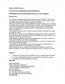 DETERMINACIÓN DE PROPIEDADES FÍSICAS DE LOS LIQUIDOS