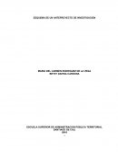 ESQUEMA DE UN ANTEPROYECTO DE INVESTIGACION