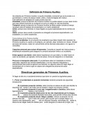 Definición de Primeros Auxilios