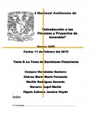 La Toma de Decisiones Financieras