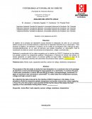 El objetivo de la práctica de laboratorio busca estudiar la disipación de calor en un conductor debido al paso de la corriente eléctrica y determinar la capacidad calorífica de un calorímetro.