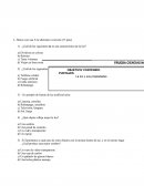Pauta evaluacion- ¿Cuál de las siguientes no es una característica de la luz?
